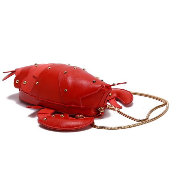 Cute Lobster Style Crossbody Purse 4