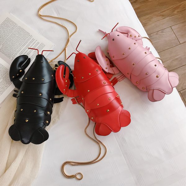 Cute Lobster Style Crossbody Purse